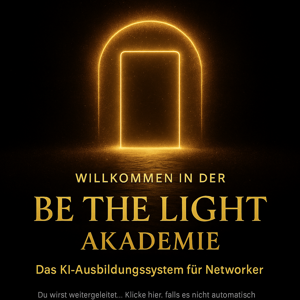 Willkommen in der BE THE LIGHT Akademie